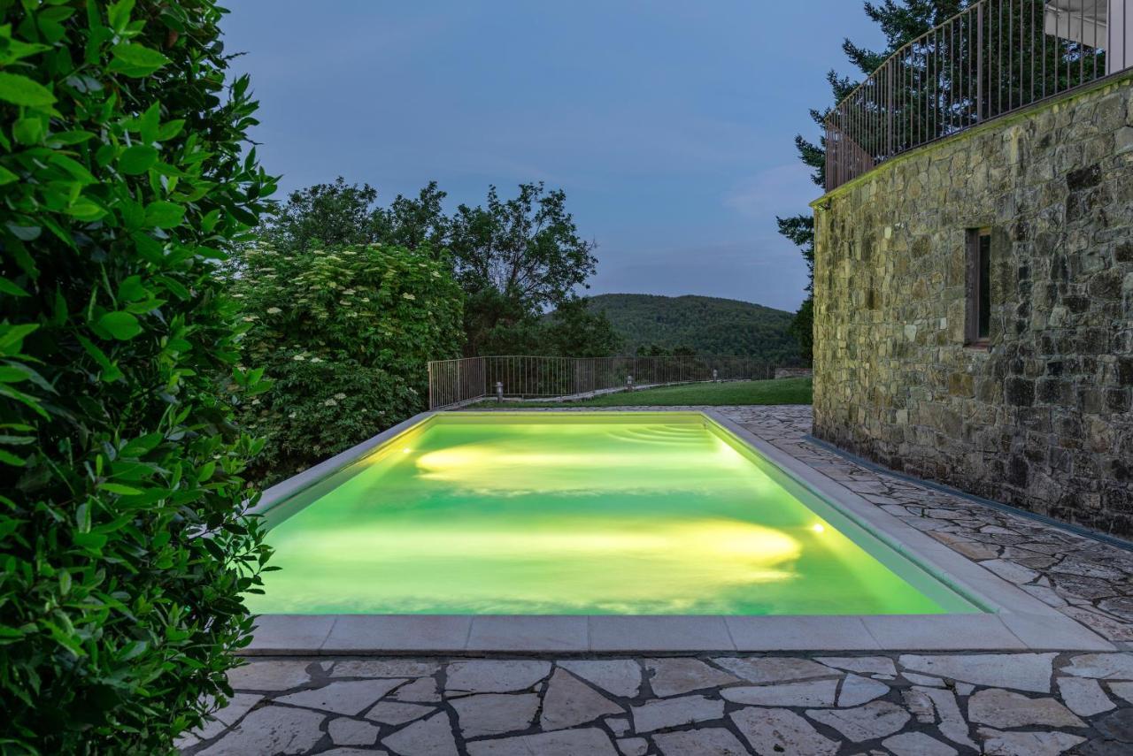 Lucolena in Chianti L'Abbaziaヴィラ エクステリア 写真