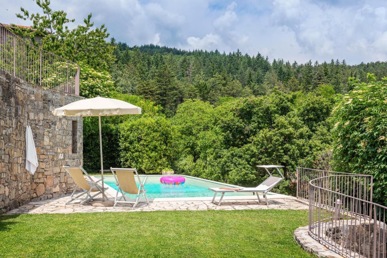 Lucolena in Chianti L'Abbaziaヴィラ エクステリア 写真