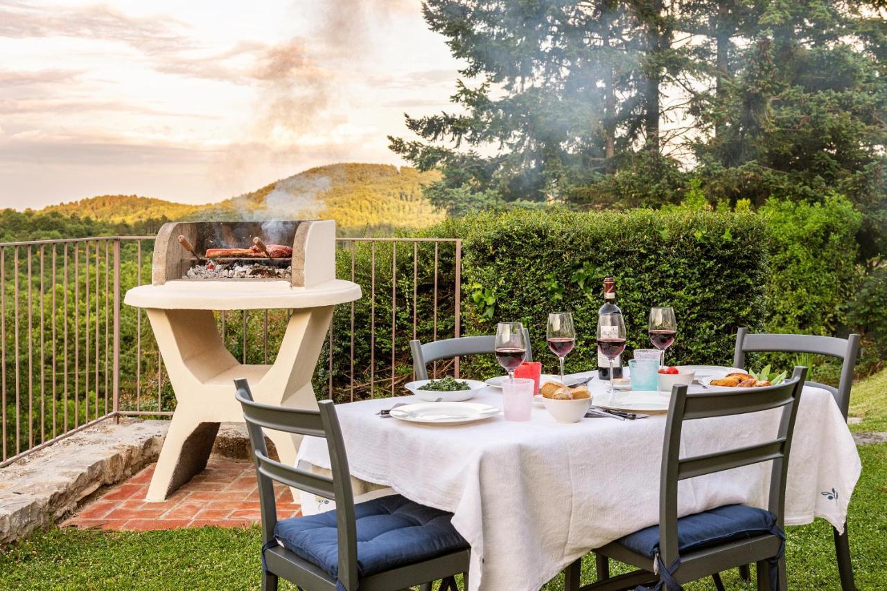 Lucolena in Chianti L'Abbaziaヴィラ エクステリア 写真