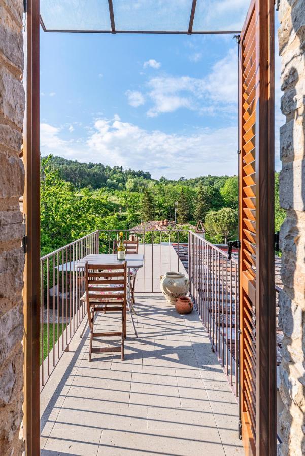 Lucolena in Chianti L'Abbaziaヴィラ エクステリア 写真